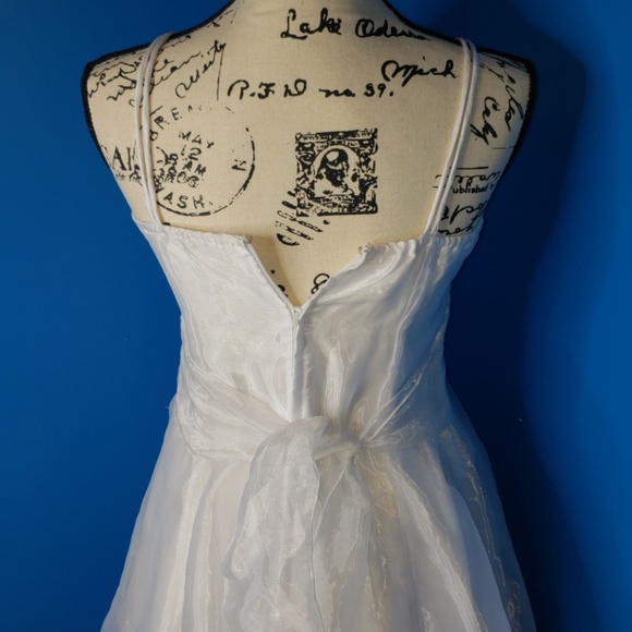 Peachy Kids  Pearlescent Formal Full LengthDress - Picture 5 of 8